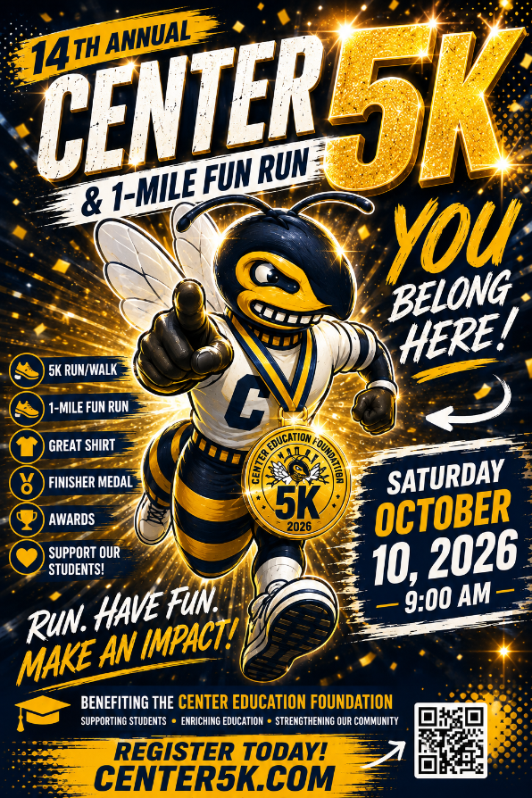 Register for the Center 5K or 1 mile fun run